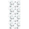 vidaXL Tenda a Rullo Doccia 90x240 cm Larghezza Tessuto 86 cm
