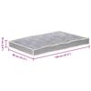 vidaXL Cuscino per Divano in Pallet Antracite 120x80x10 cm
