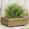 vidaXL Fioriera da Giardino 70x70x26,5 cm in Legno di Pino Impregnato
