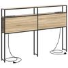 vidaXL Testata contenitore rovere sonoma Legno ingegnerizzato
