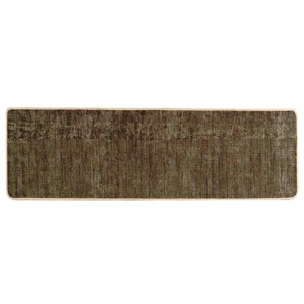 vidaXL Runner Tappeto MARSA Verde Foresta 150 x 50 cm Poliestere e PVC