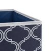 vidaXL Scatole Portaoggetti 10 pz Blu 32x32x32cm Tessuto non Tessuto