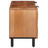 vidaXL Mobile TV con porta Finitura Marrone Acacia 105 x 33 x 46 cm