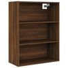 vidaXL Armadietto Pensile a Parete Rovere Marrone 69,5x32,5x90 cm