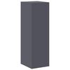 vidaXL Armadio per File Geometrico 2 pcs Antracite 44 x 50 x 106.5 cm