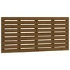 vidaXL Testiera da Parete Ambra 146x3x63 cm in Legno Massello di Pino