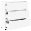 vidaXL Armadio Bianco 80 x 31 x 81 cm Legno multistrato