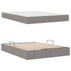 vidaXL Letto con contenitore e materasso Talpa 140 x 200 cm Poliestere
