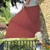 vidaXL Tenda Laterale per Balcone Pieghevole Terracotta 210x210 cm