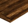 vidaXL Mensole Parete 4pz Rovere Fumo 60x10x1,5 cm Legno Multistrato