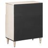 vidaXL Credenza Bianco 60 x 33,5 x 75 cm Legno di mango massello