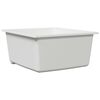 vidaXL Lavello da cucina Bianco 38 x 44 x 20 cm Granito