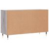 vidaXL Credenza Grigio Sonoma 100x36x60 cm in Legno Multistrato