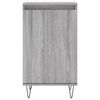 vidaXL Credenze 2 pz Grigio Sonoma 40x35x70 cm in Legno Multistrato