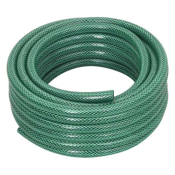 vidaXL Tubo d'Aria Verde 0,5" 10 m in PVC