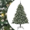 vidaXL Albero di Natale artificiale Verde 210 cm