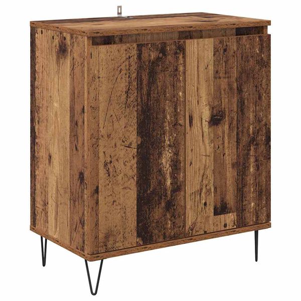 vidaXL Credenza Legno vecchio 60 x 35 x 70 cm Legno multistrato