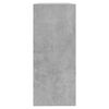 vidaXL Libreria/Divisorio Grigio Cemento 100x30x72 cm