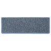 vidaXL Tappeti Autoadesivi per Scale Aspetto Sisal 30pz 65x21x4 cm Blu