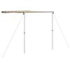 vidaXL Tendalino per Camper e Roulotte 2,4x2,5x2,15 m Beige