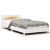 vidaXL Letto senza Materasso Bianco 90x190 cm in Legno Massello Pino
