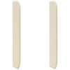 vidaXL Orecchia della Testata Crema 80 x 16 x 4 cm PVC