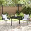 vidaXL Set da Pranzo per Giardino 3 pcs Marrone e Nero Rattan in PE