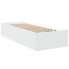 vidaXL Giroletto Bianco 75x190 cm in Legno Multistrato