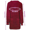 vidaXL Robe KINN Rosso L Cotone