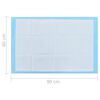 vidaXL Tappetino Igienico per Cani 400 pz 90x60 cm Tessuto non Tessuto