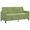 vidaXL Divano con Storage Verde chiaro 172 x 78 x 87 cm Poliestere