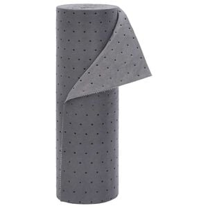 vidaXL Tampone Assorbente per Olio Grigio 40x1000 cm