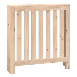vidaXL Copertura Termosifone 79,5x19x84 cm Legno Massello Pino
