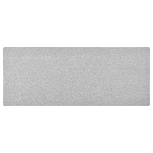 vidaXL Tappeto Corsia Grigio Chiaro 80x200 cm