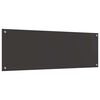 vidaXL Rivestimento da Cucina 2 pcs Grigio scuro 120 x 40 cm