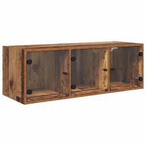 vidaXL Armadietto a muro Legno vecchio 102 x 37 x 35 cm