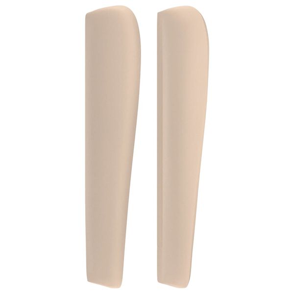 vidaXL Testiera ad Orecchio Cappuccino 83x23x118/128 cm in Similpelle