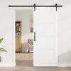 vidaXL Porta scorrevole ORKDAL Bianco 83 x 202 cm Pino massello