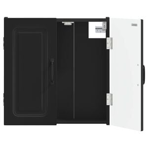 vidaXL Armadio per Dartboard UTRECHT Nero 52,5 x 10,5 x 53,5 cm