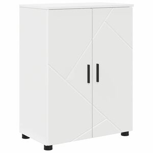 vidaXL Mobile da Bagno Bianco 60 x 35 x 80 cm
