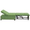 vidaXL Divano Letto Verde chiaro 67 x 194 x 38 cm Velluto