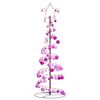 vidaXL Albero di Natale a LED con Palline 100 LED Bianco Caldo 150 cm