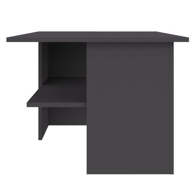 vidaXL Tavolino da Salotto Grigio 90x60x46,5 cm in Legno Multistrato