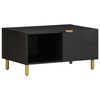 vidaXL Tavolino da Salotto Nero 80x50x40 cm in Legno Multistrato