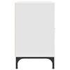 vidaXL Armadio da Notte Bianco 49 x 36 x 61 cm Legno multistrato