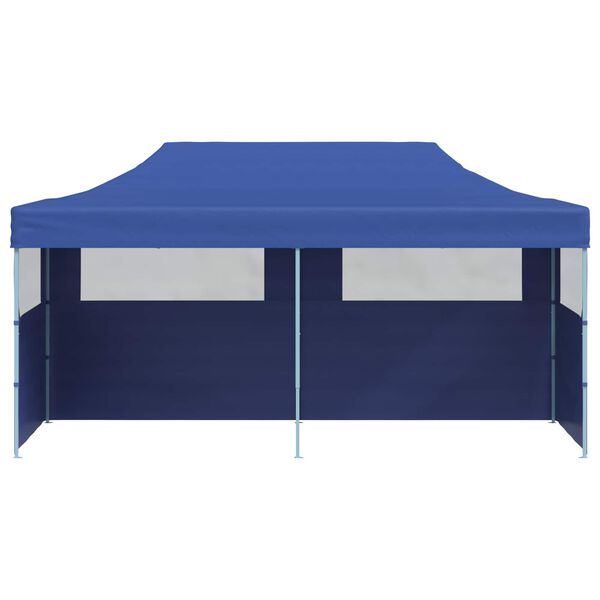 vidaXL Tenda Party Blu 291 x 580 x 315 cm Tessuto Oxford