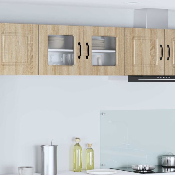 vidaXL Mobile da cucina Kalmar Rovere Sonoma 80 x 31 x 40 cm