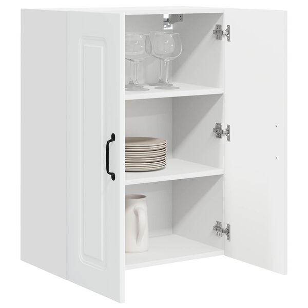 vidaXL Mobile da cucina Kalmar Bianco 60 x 31 x 80 cm