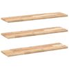 vidaXL Mensole da Parete 3 pz 100x20x2 cm Legno Acacia Non Trattato