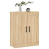 vidaXL Mobile a Parete Rovere Sonoma 69,5x34x90 cm Legno Multistrato